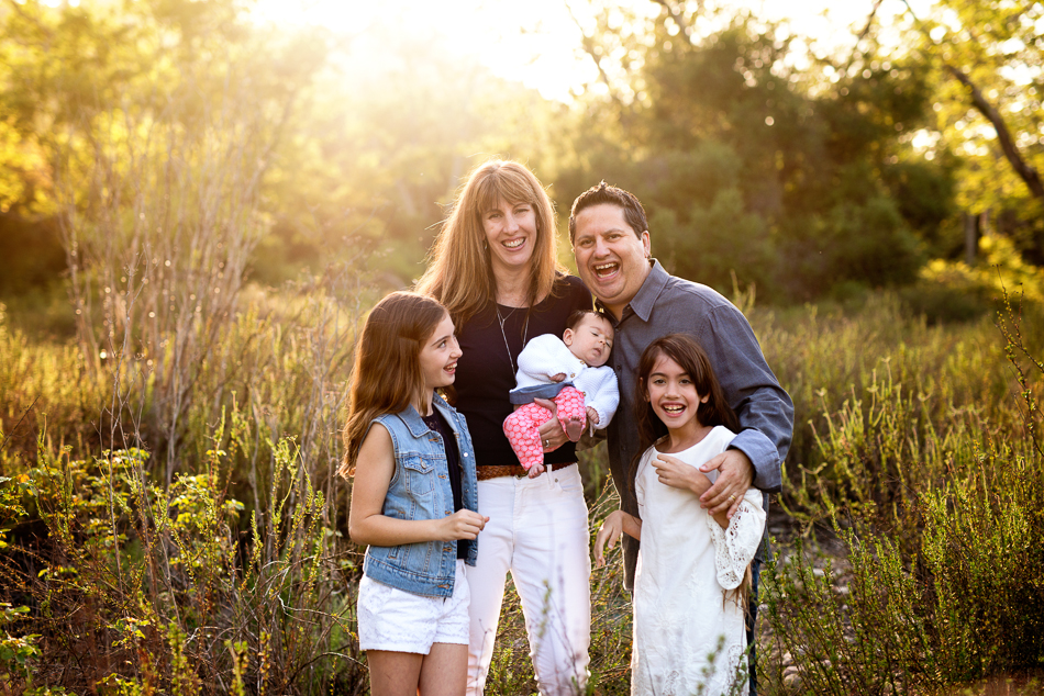 San Diego Family photographer. Sisters. 3 kids. Marian Bear Park