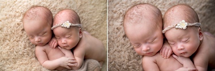 San Diego Newborn Photographer San Diego Newborn Photographer. Twins cuddling