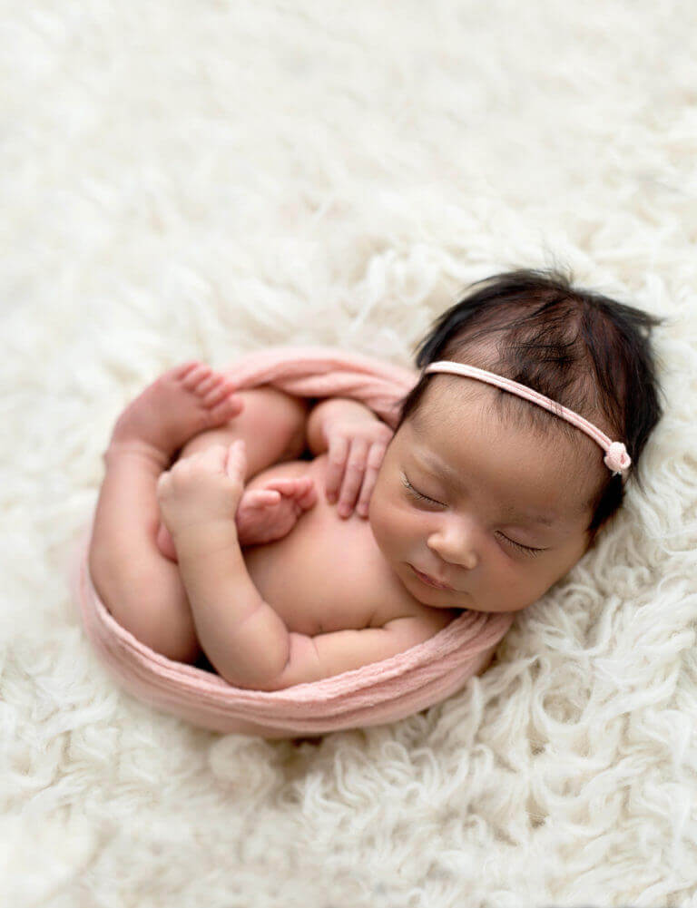 San Diego Newborn Baby Photographer. Baby Arya.