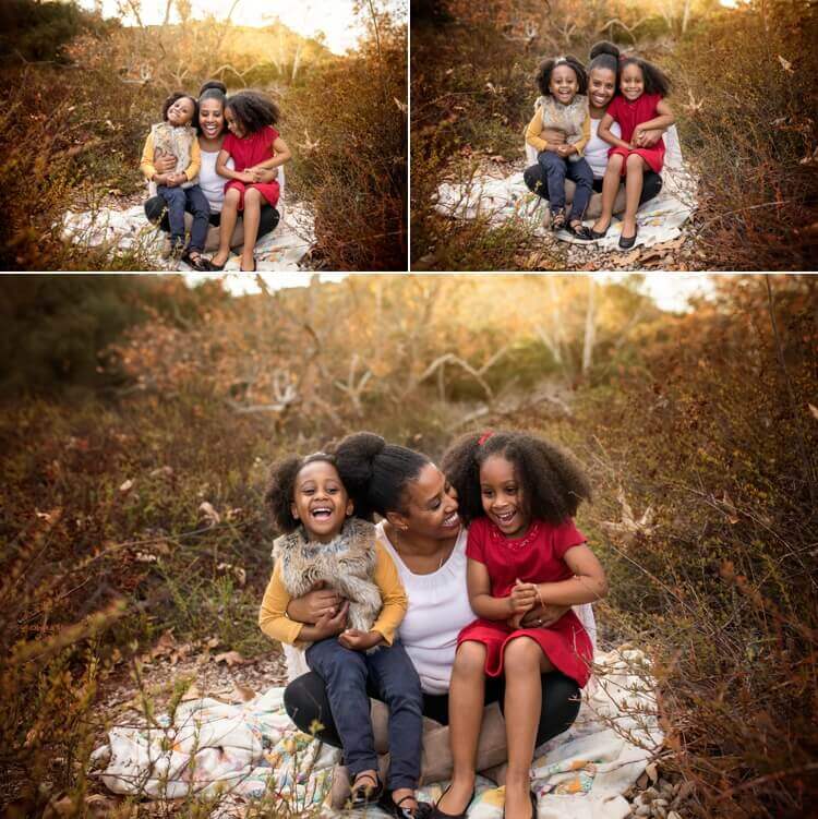 Angela Beransky photography. Marian Bear Park. Family photos. Family with three kids. Mother and kids posing ideas.